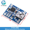 Smart Electronics 5V type-c Micro USB 1A 18650 Lithium Battery Charging Board With Protection Charger Module for Arduino Diy Kit