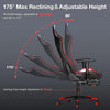 GC-RC03 Massage Gaming Chair 7-Point Adjustable Seat Height Ergonomic Office Chair with Footrest and Lumbar for Home Office