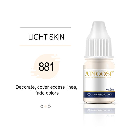 Tattoo Ink Nano Pigment Milkly Colors For Semi Permanent MakeUp Sets Tint Eyebrow Eyeliner Lips Beauty 3ml Microblading Pigments