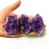 Natural Raw Purple Brazilian Amethyst Quartz Crystal Cluster Druzy Geode Healing Stones Specimen Home Decoration Crafts Ornament