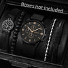 4/5PCS Fashion Men Watches Casual Male's Quartz Watch Bracelets Set Relogio Masculino Reloj Hombre（Without Box）