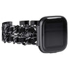 Fitbit Versa & Sense Leather Metal Band - Luxurious Design