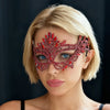 Rhinestone Mask Veil Performance Face Accessories