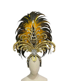 The Stardust Luminary Crown – Lavender & Multi-Tone Samba Carnival Headdress