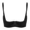 Lace Underwire Half-Cup Balconette Bra