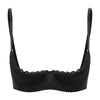 Lace Underwire Half-Cup Balconette Bra