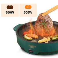 Electric MultiCooker Frying Pan - 26cm Non-Stick 220V Cooking Machine