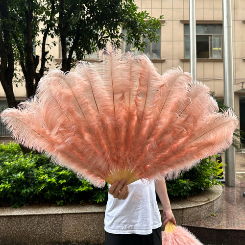 100CM Ostrich Feather Fans