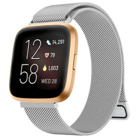 Fitbit Versa & Sense Metal Band - Premium Steel Strap