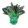 Natural Rooster Saddle Feather Strung Fringe (1 Roll)