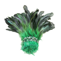 Natural Rooster Saddle Feather Strung Fringe (1 Roll)
