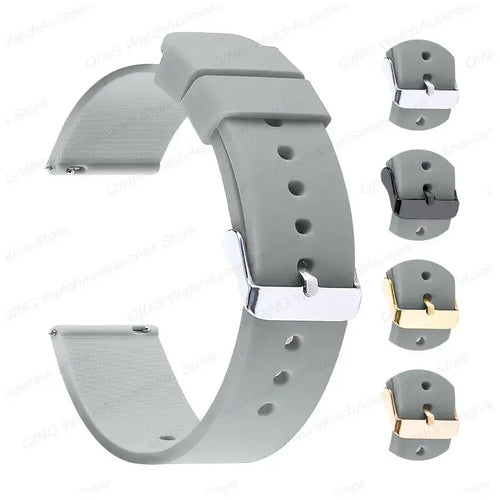 Ticwatch Silicone Strap - Soft, Comfortable, Waterproof