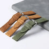 Amazfit Leather Watch Strap Vintage Suede Quick Release - Handmade Stitching