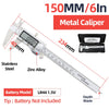 Metal Caliper Digital Pachometer Professional Vernier Caliber Measuring Tools Woodworking Thickness Gauge Depth Electronic Ruler