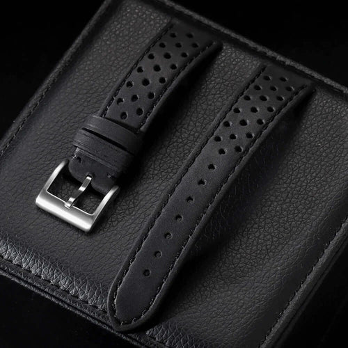 Amazfit Leather Band for Smartwatch - Vintage Calfskin Breathable Strap