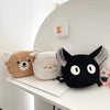 Japanese Style Kawaii Bag Women Cartoon Plush Shoulder Bag For Women Crossbody Bag Small Phone&Purse Bag