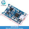 Smart Electronics 5V type-c Micro USB 1A 18650 Lithium Battery Charging Board With Protection Charger Module for Arduino Diy Kit