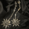 Long Crystal Dangle Earrings