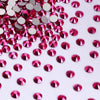 SS3-SS30 Red Series Hotfix Glass Flat-Back Rhinestones
