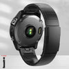 Garmin Steel Band - Modern QuickFit Design Strap