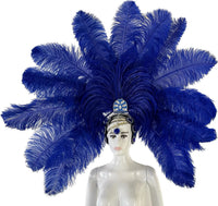 The Stardust Samba Enchantment – Exquisite Feathered Dance & Stage Headdress