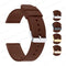 brown / black buckle / 20mm