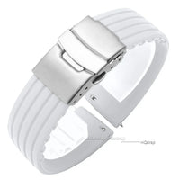Amazfit Silicone Watch Strap with Deployment Buckle - Replacement Band