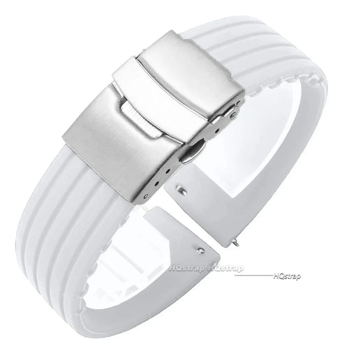 Amazfit Silicone Watch Strap with Deployment Buckle - Replacement Band