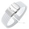 white / 22mm / steel buckle