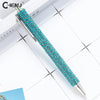 Press Metal Ballpoint Pens Diamond Multi-color Gift Pen Creative Office Supplies Student Stationary Supplies Accessory