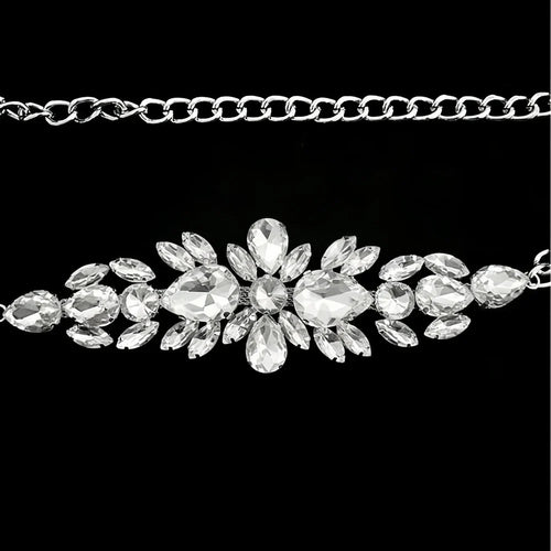 Rhinestone Chain Belt