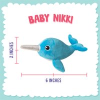 Baby Nikki the Narwhal