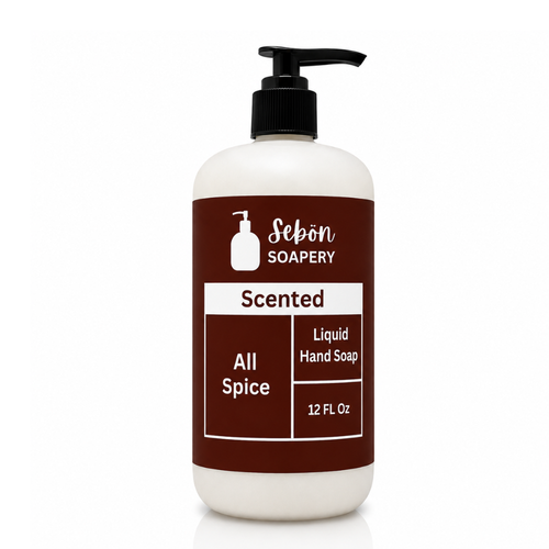 All Spice Scented Liquid Hand Soap