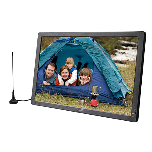 Supersonic 12" Portable Digital LED TV with USB & SD Inputs, 12 Volt AC/DC Compatible for RVs (12-inch) (SC-2812) Jupiter Gear