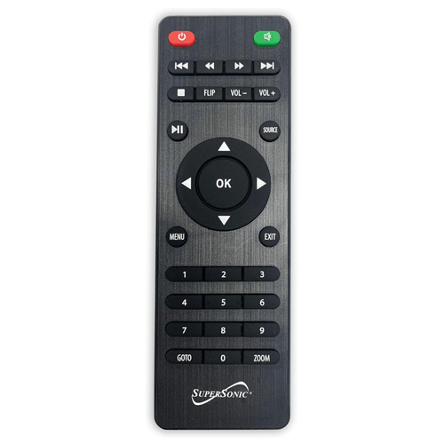 Supersonic Home Theater Projector with Bluetooth