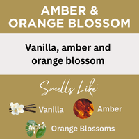 Amber & Orange Blossom Scented Hand-crafted Perfume