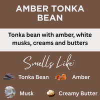 Amber Tonka Bean Scented Argan Oil Hair Shampoo