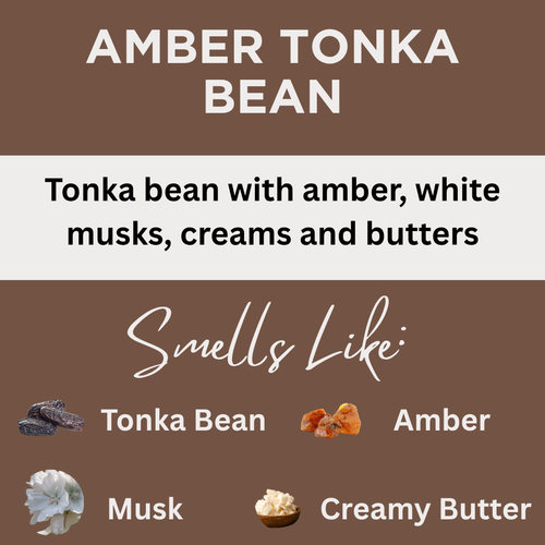 Amber Tonka Bean Scented Argan Oil Hair Conditioner