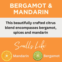 Bergamot & Mandarin Scented Room & Linen Spray
