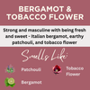 Bergamot & Tobacco Flower Scented Massage Oil