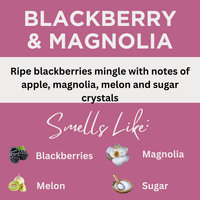 Blackberry & Magnolia Scented Argan Oil Hair Shampoo
