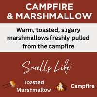 Campfire & Marshmallow Scented Hand Sanitizer Gel