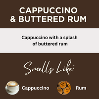 Cappuccino & Buttered Rum Scented Protein Hair Gel