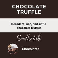 Chocolate Truffle Scented Massage Oil