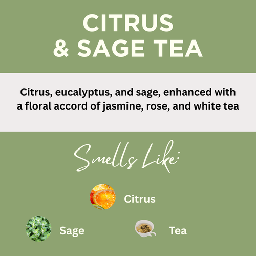 Citrus & Sage Tea Scented Protein Hair Gel