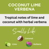 Coconut Lime Verbena Scented Argan Oil Hair Shampoo
