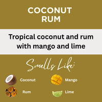 Coconut Rum Scented Argan Oil Hair Conditioner