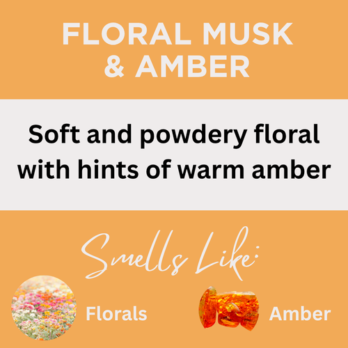 Floral Musk & Amber Scented Body Cream