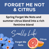 Forget Me Not & Citrus Scented Massage Oil