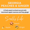 Georgia Peaches & Ginger Scented Massage Oil